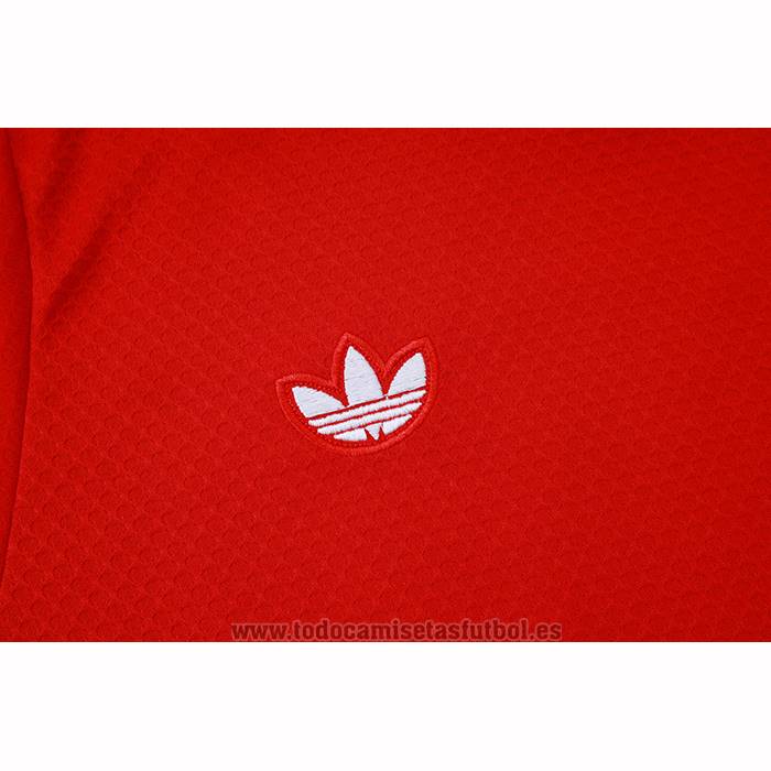 Chandal del Manchester United Manga Corta 2025-2026 Rojo - Pantalon Corto